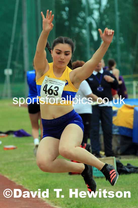Long jump, 2022 NEGP Monkton 5, Wednesday, July 20th. Photo: David T. Hewitson/Sports for All Pics